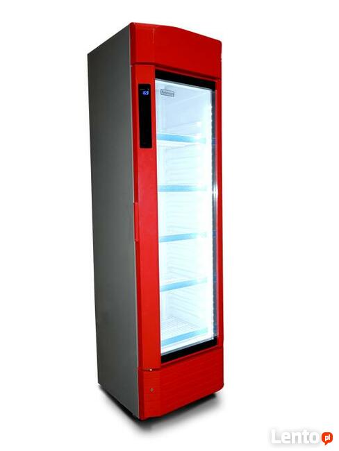 Szafa chłodnicza Nowa Witryna przeszklona 3 kolory Gw 24 mce