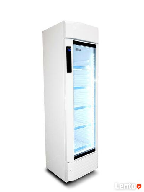 Szafa chłodnicza Nowa Witryna przeszklona 3 kolory Gw 24 mce