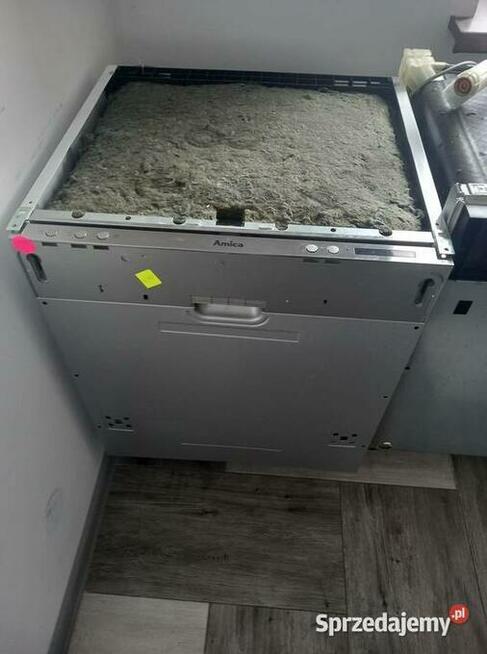 Używana zmywarka Amica ZIM 628E 60cm do zabudowy, 3 szuflady