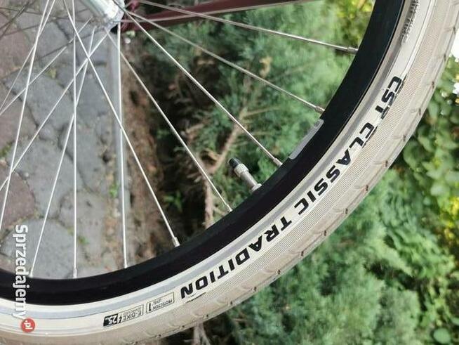 CORTINA U4 Rama 49cm na wzrost 155–175cm BORDO MET. JAK NOWA