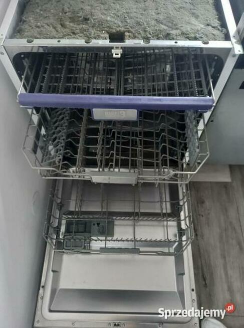 Używana zmywarka Amica ZIM 628E 60cm do zabudowy, 3 szuflady