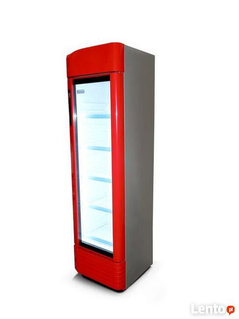 Szafa chłodnicza Nowa Witryna przeszklona 3 kolory Gw 24 mce