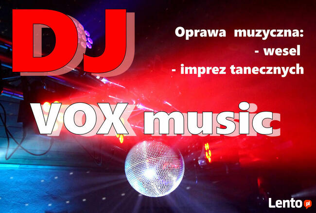DJ VOX music-Wodzirej-Instrumentalista-Wokalista