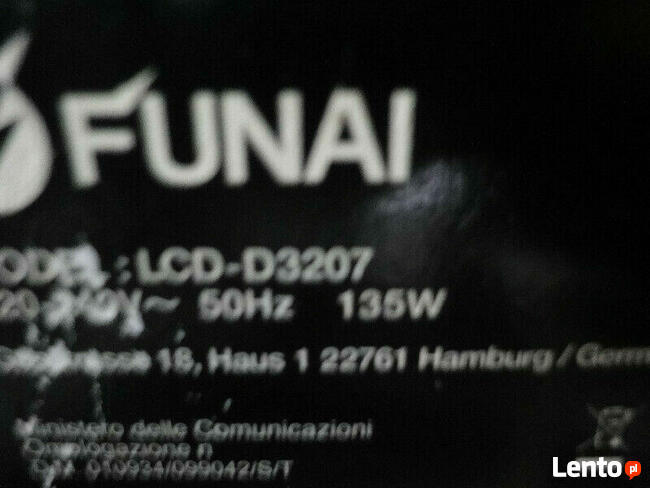 Funai -32cale uszkodzony