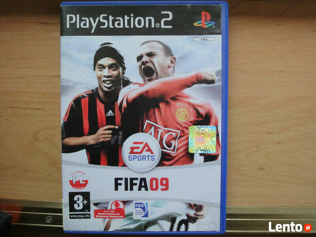 Fifa 09 - gra na PS2 po polsku stan bdb