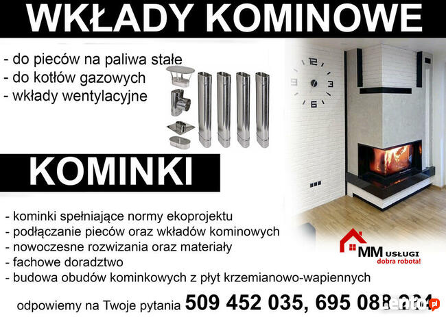 Wkłady kominowe ,rekuperacja, klimatyzacja, kominki