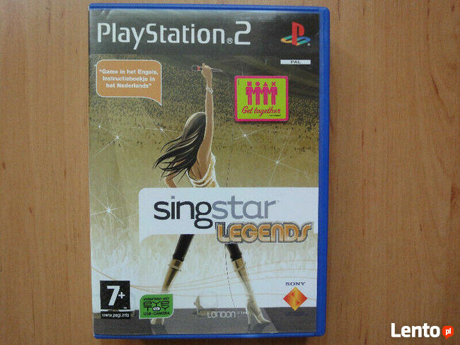 SingStar Legends - gra na PS2