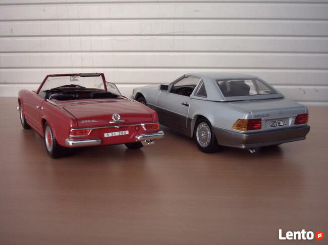 Model Mercedes-Benz W 113 280 SL .W 129 500 SL