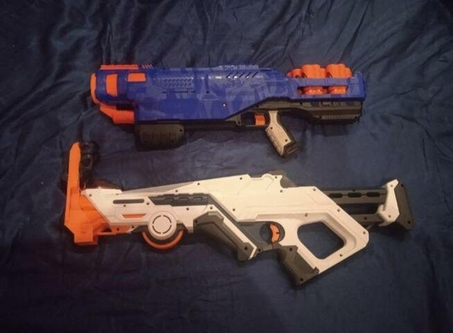 Sprzedam dwa praktycznie nowe pistolety Nerf