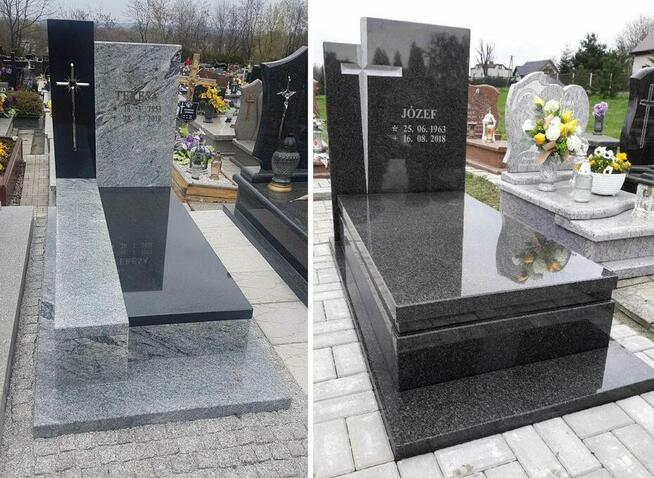 Nagrobki granitowe| Projekt 3D| Profesjonalny montaż