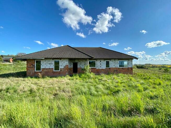 DOM PARTEROWY NA DUŻEJ DZIAŁCE - POSTOMINO