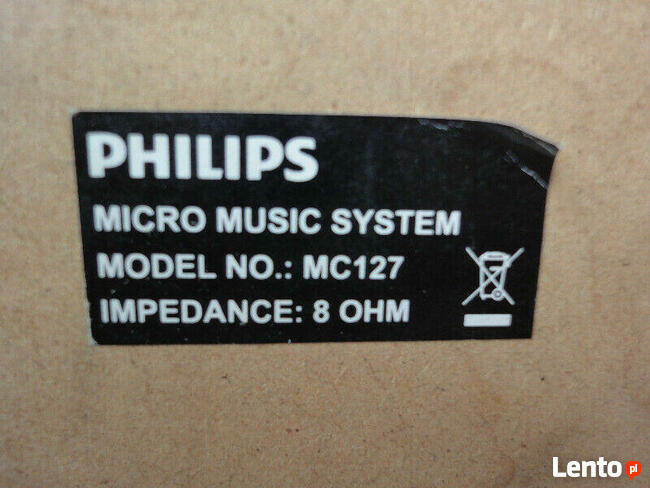 Mała kolumna Philips mc127