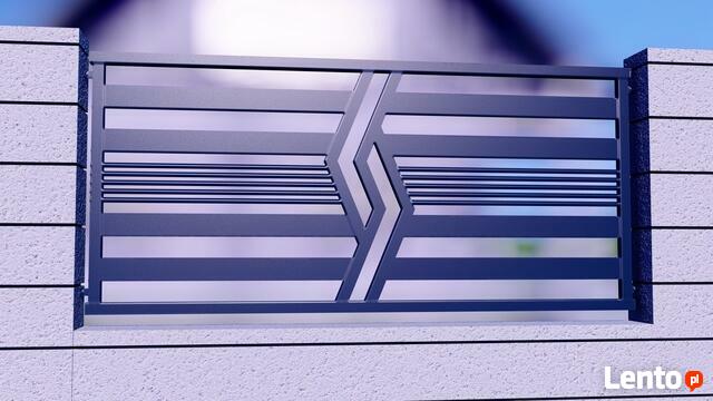 brama ogrodzenie balustrada balkon płot panel palisada Gobe