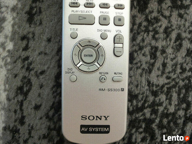 Pilot Sony RM -SS300 do amplitunera kina domowego