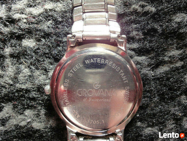 Szwajcarski zegarek GROVANA