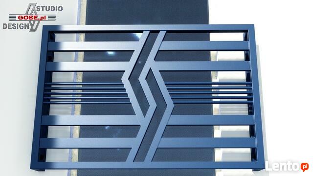 brama ogrodzenie balustrada balkon płot panel palisada Gobe