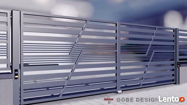 brama ogrodzenie balustrada balkon płot panel palisada Gobe