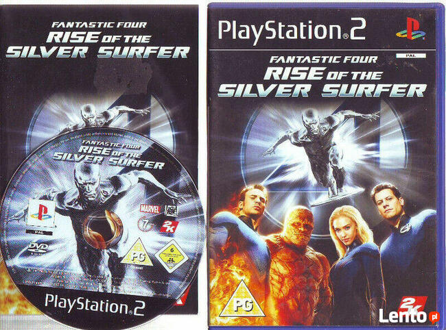 Fantastic 4: Rise of the Silver Surfer - gra na PS2