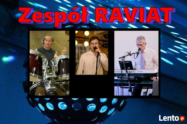 Zespół RAVIAT oprawa muzyczna WESEL