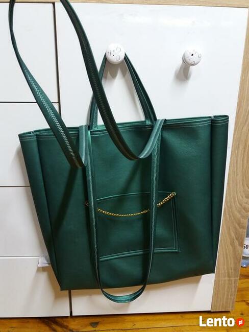 Torba na zakupy z eko-skóry. Mocna !!!