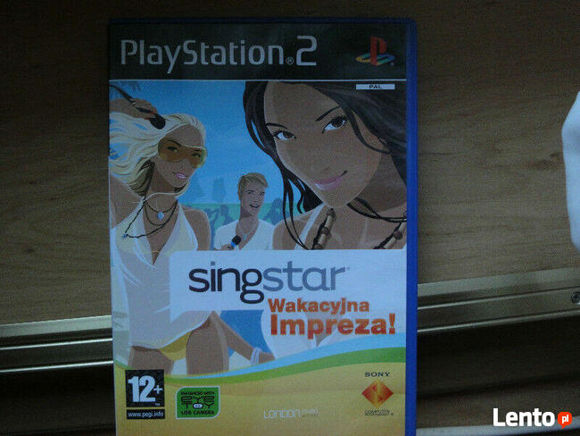 Gra PS2 Singstar wakacyjna impreza - stan bdb
