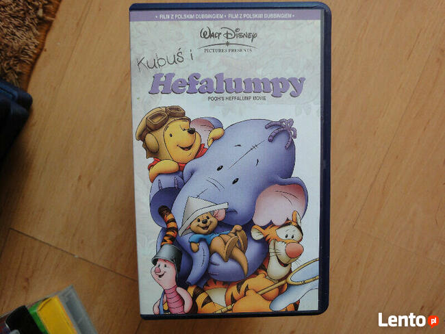 Kubuś i Hefalumpy - bajka na VHS