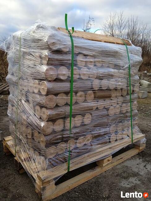 Brykiet Walec kominkowy opałowy twardy Nestro drewno