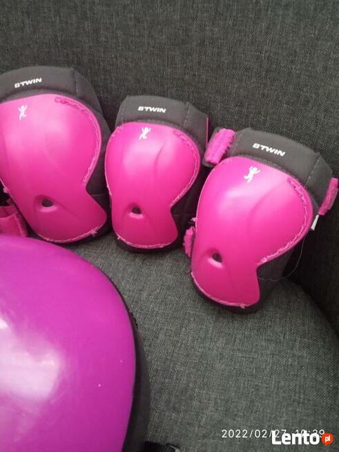 sprzedam kask i ochraniacze