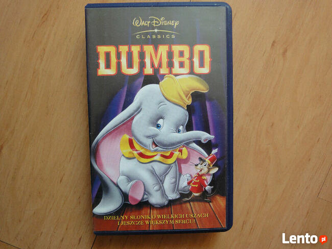 Dumbo - bajka na VHS