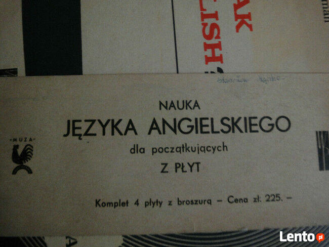 Kurs języka angielskiego na winylach