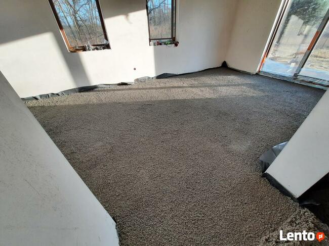 Płynny styropian, styrobeton, styropian, PosGlanc, Łódź