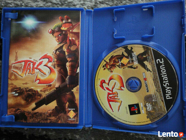 Jak 3 (Gra na PS2) z książeczką, stan bdb