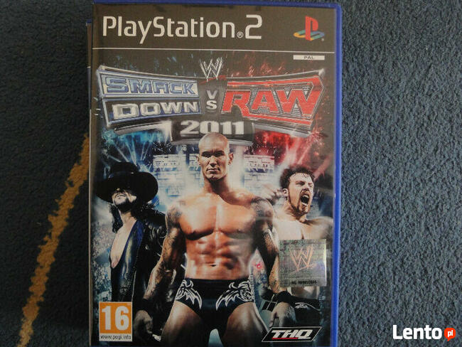 WWE SmackDown vs. Raw 2011 - gra na PS2(stan prawie jak nowa)