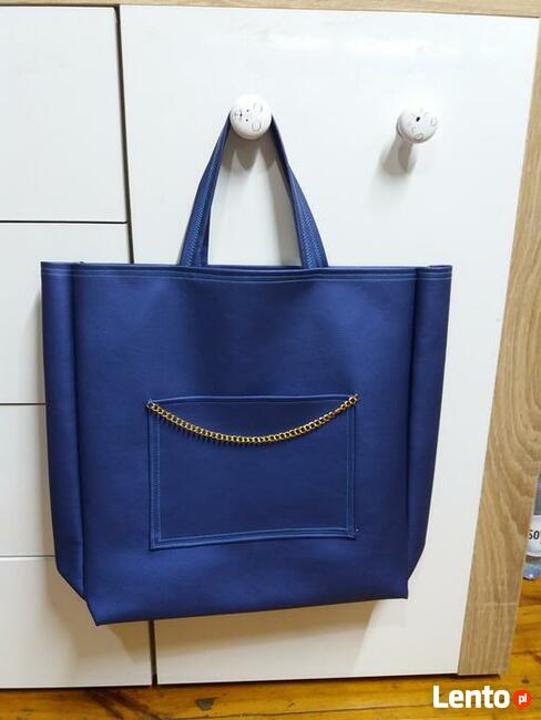 Torba na zakupy z eko-skóry. Mocna !!!