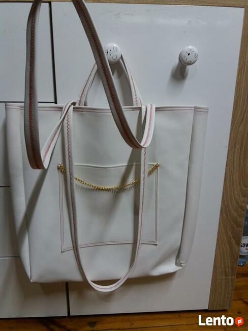 Torba na zakupy z eko-skóry. Mocna !!!