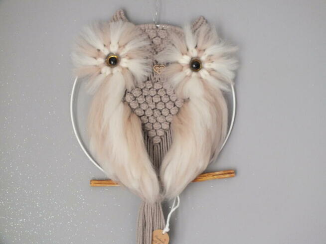 Sowa handmade różne kolory