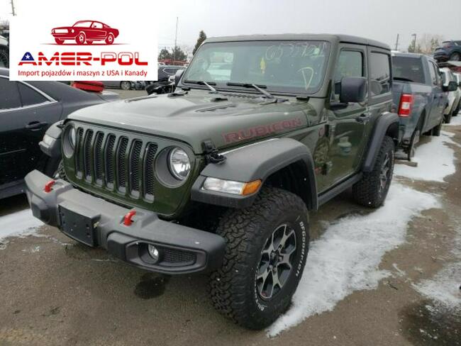 Jeep Wrangler 2021, 3.6L, Rubicon, porysowany