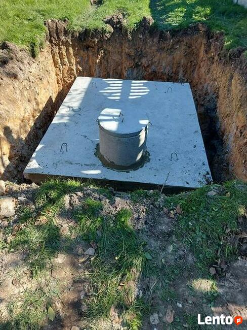 Szamba betonowe szambo 10m3 zbiorniki na deszczówkę kanał