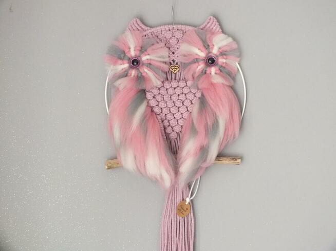 Sowa handmade różne kolory