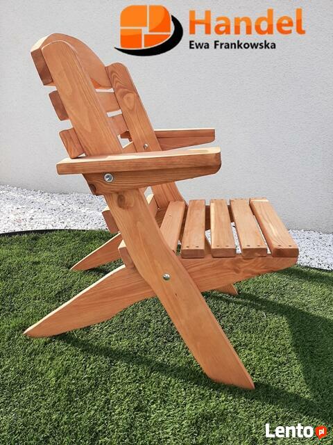 Meble ogrodowe składane drewniane stół krzesła ławka