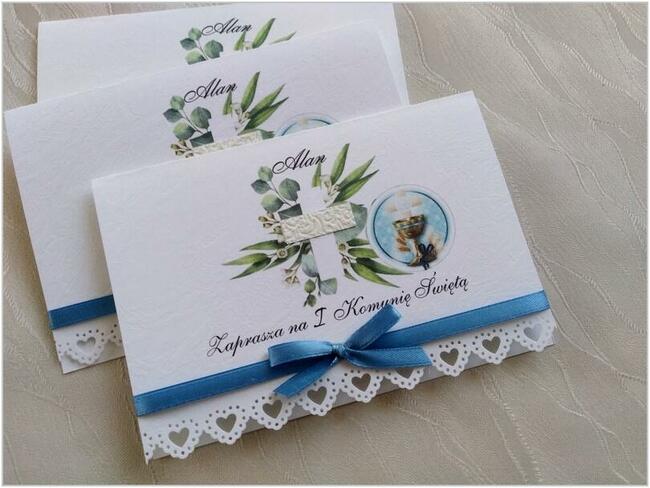 Zaproszenia na komunie