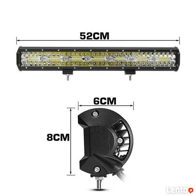 Lampa Robocza Halogen LED Panel 420W Diodowa 12V Reflektor