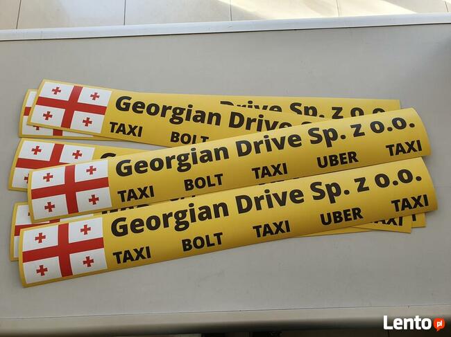 SZACHOWNICA taxi magnetyczna szachownica na taksówkę magnes