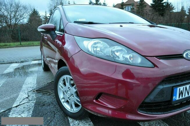 Ford Fiesta 2009 1,25 60 KM * Klimatyzacja * El. Szyby * Kolor Amarantowy