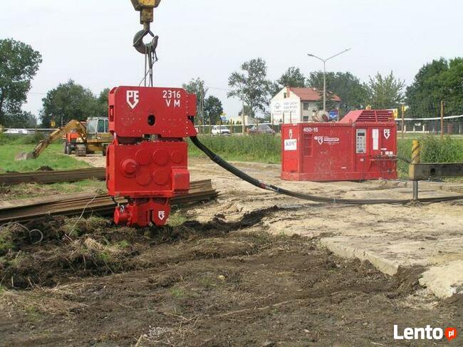 Wibromłot / ścianka szczelna PVE 2316VM wynajem