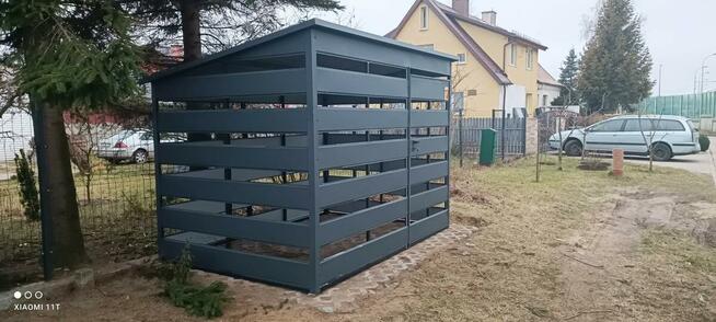 Wiata śmietnikowa/ schowek