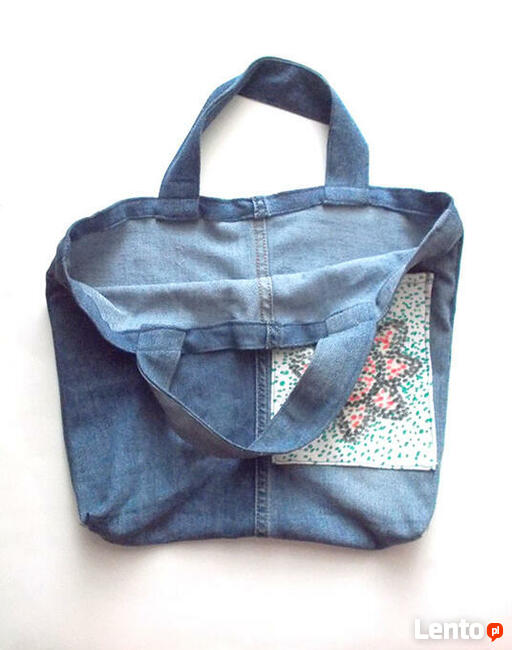 eko torba dżinsowa, mocna siatka na zakupy