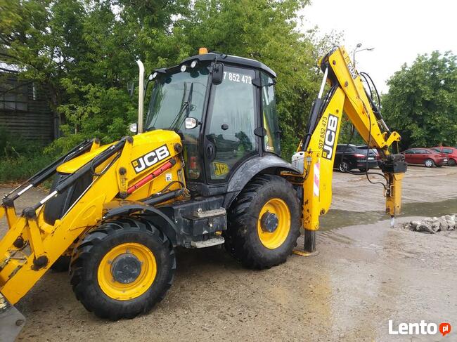 Usługi koparko ładowarką kaparka kucie