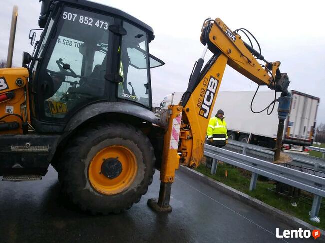 Usługi koparko ładowarką kaparka kucie