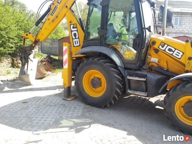 Usługi koparko ładowarką kaparka kucie